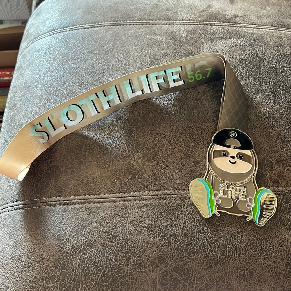Yes.Fit race medal Sloth Life